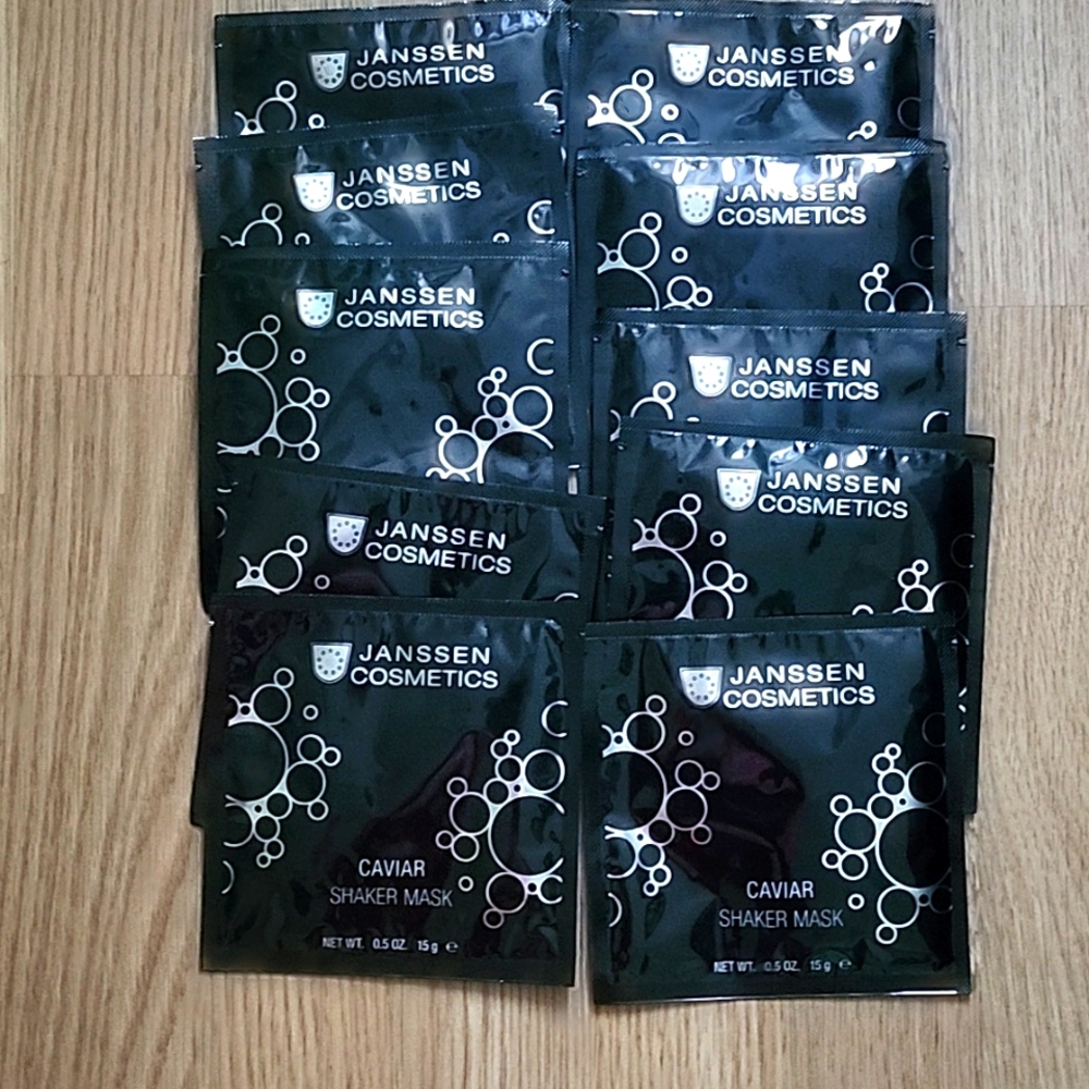 10 pcs Caviar shaker facial mask